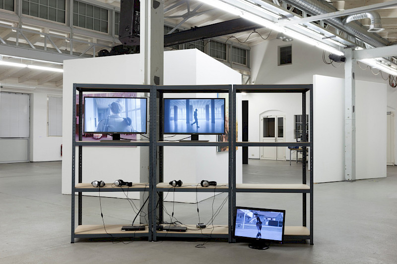 Installation view, "Notes on the Beginning of the Short 20th Century" – Motorenhalle, Dresden, DE