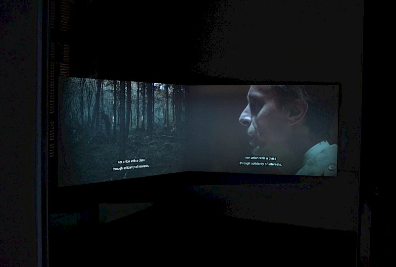 Installation view, "Persistence of Vision" - 8th Cairo Film Festival Exhibition