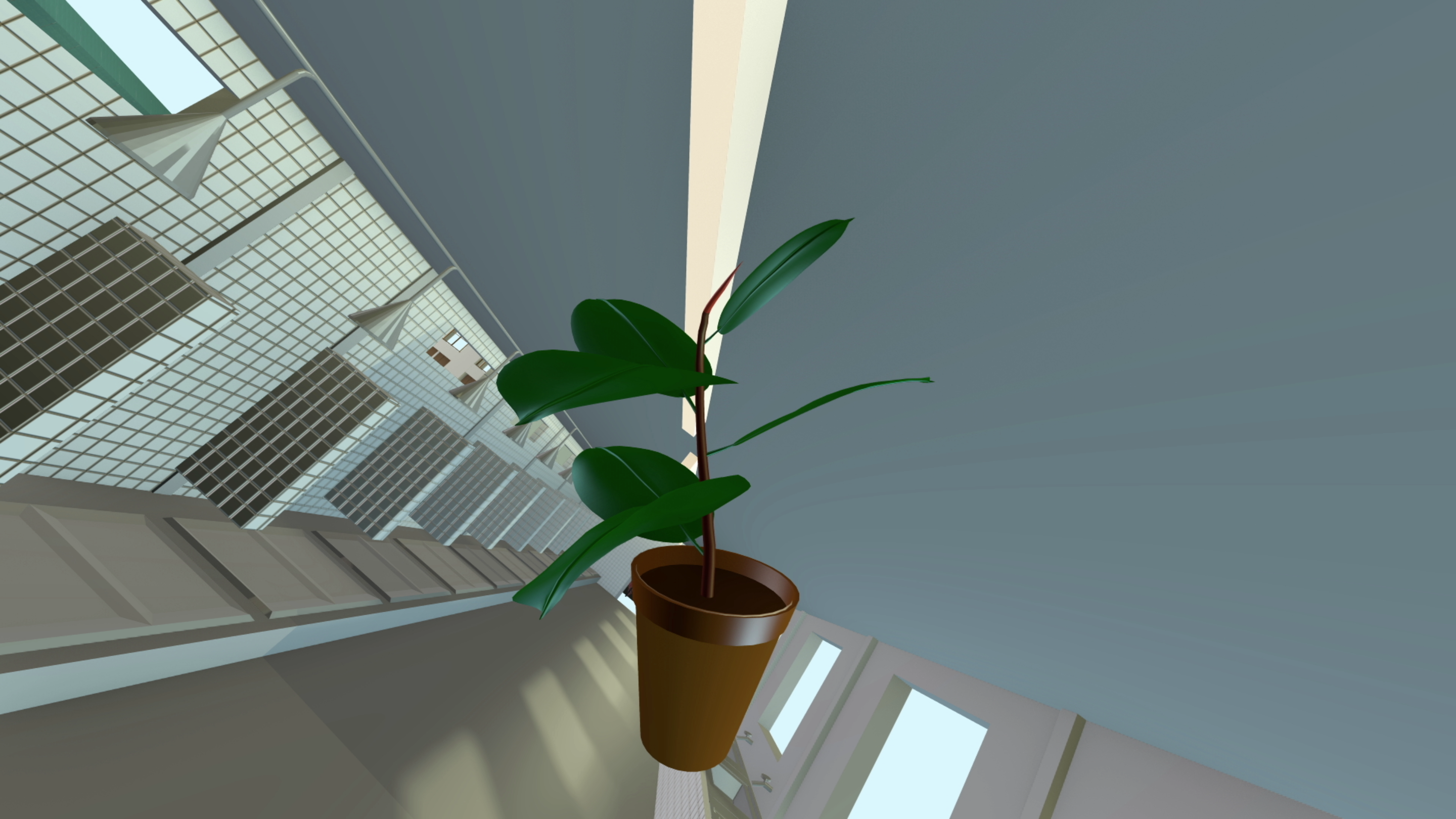DOWN WITH DOMESTIC TRASH (Rubber Plant), Still from video