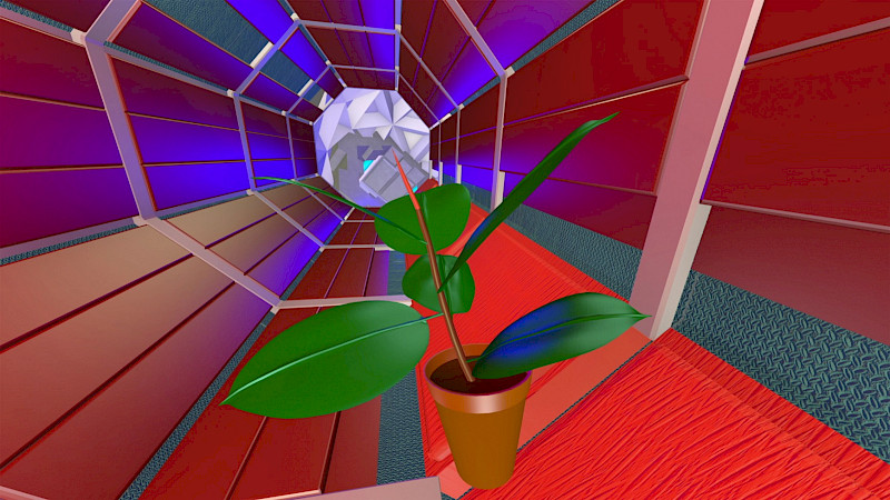 DOWN WITH DOMESTIC TRASH (Rubber Plant), Still from video