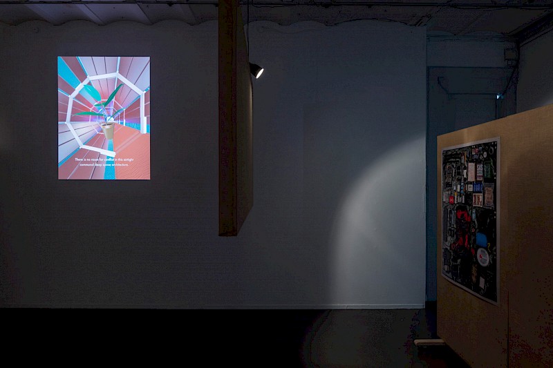 Installation View from "You’re Gonna Die Up There" – Overgaden