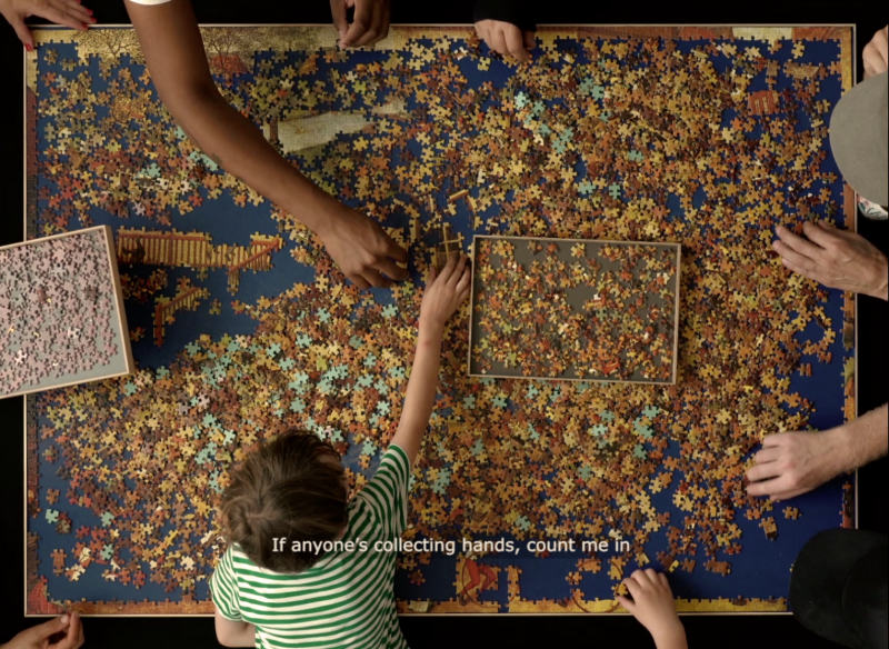 Children's Games (Puzzled), Still from video