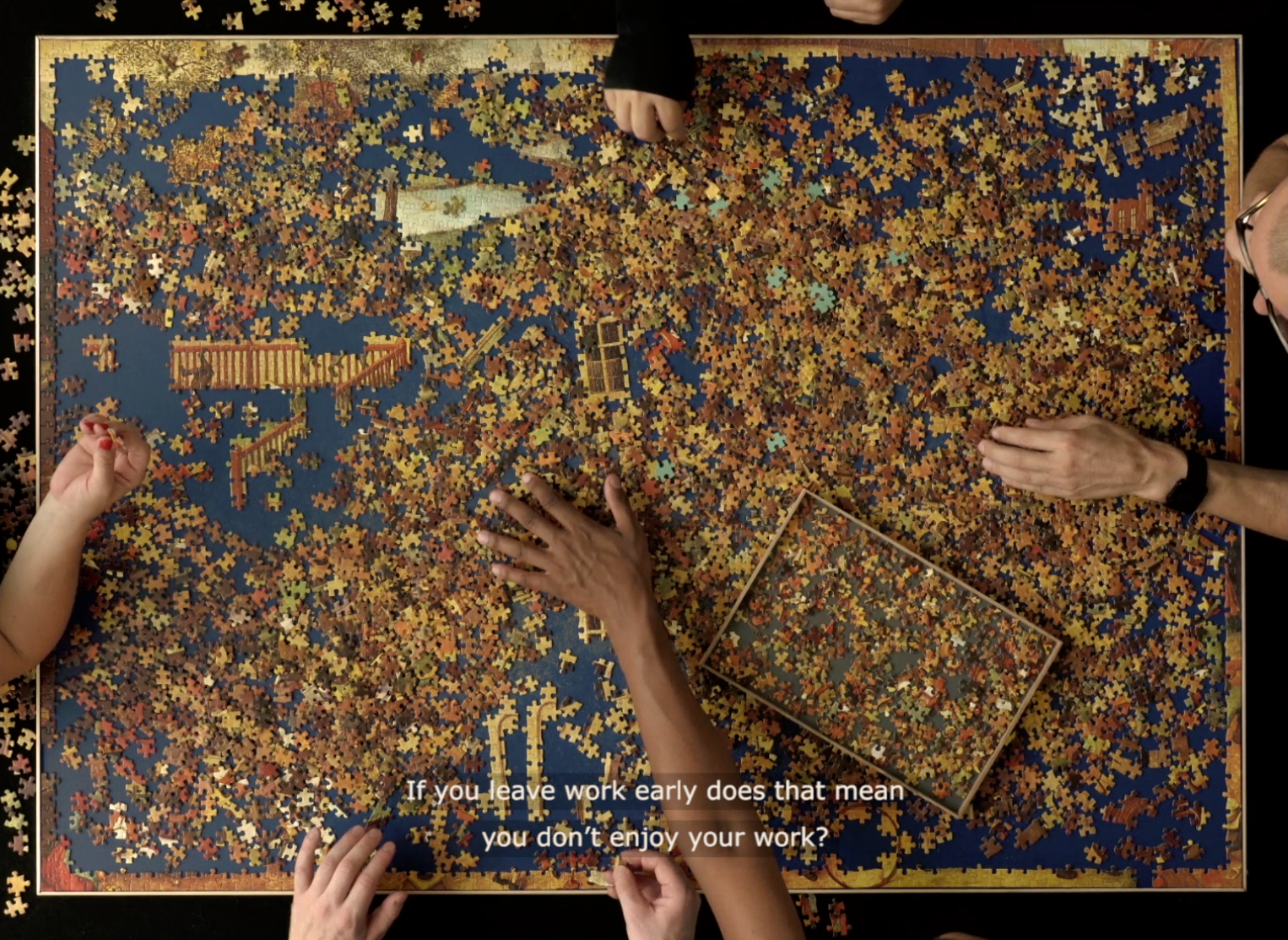 Children's Games (Puzzled), Still from video