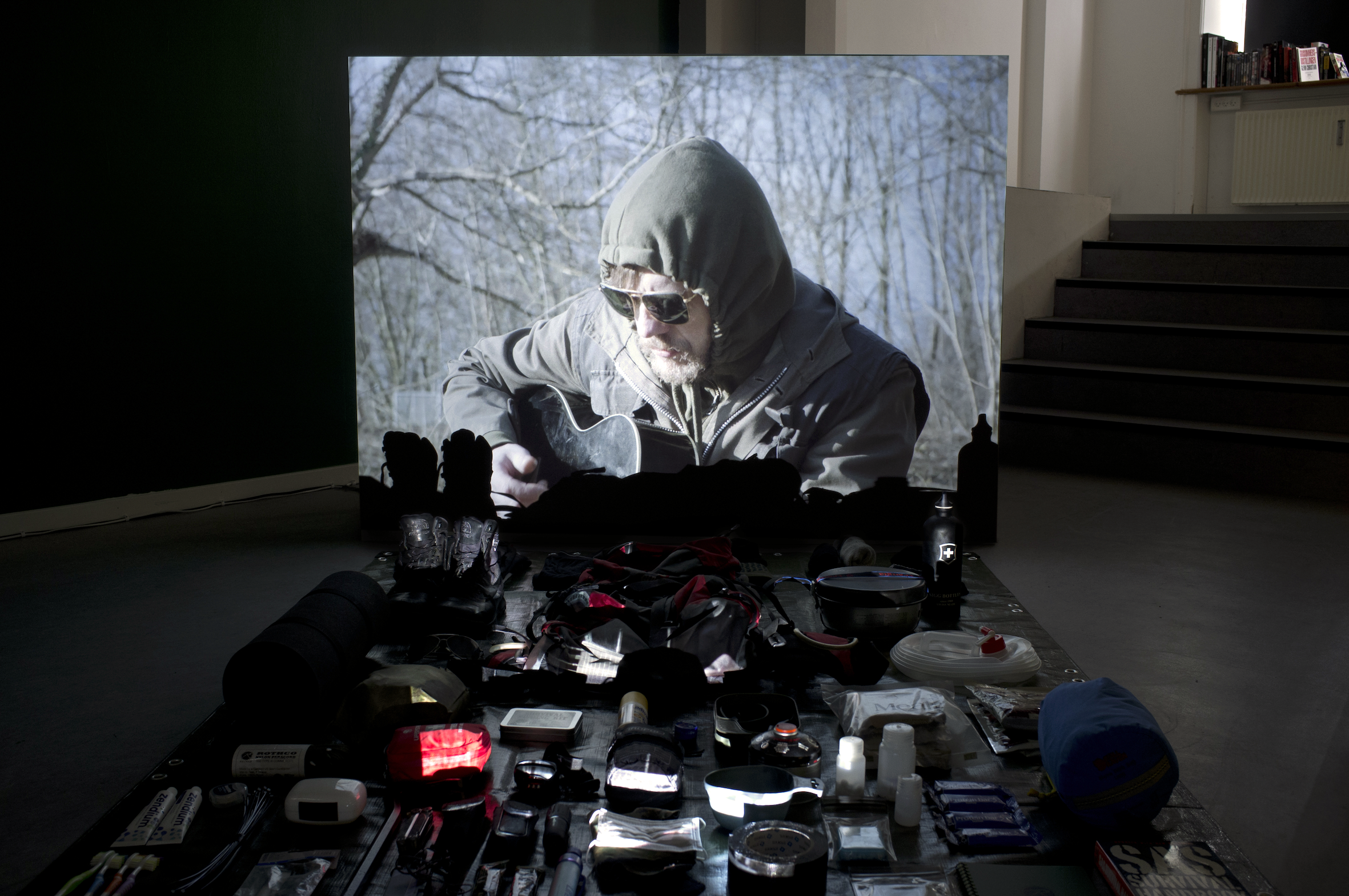 Installion View, "Anti-Optimistic Earthquake Scenario" - X AND BEYOND, Copenhagen