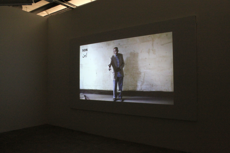 Installation view from "Run, Comrade, the old world is behind you" – Konsthall Oslo, Norway