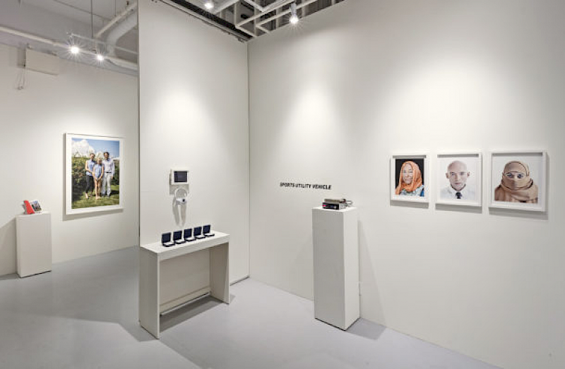 Installation View "Crossing the Line" – Critical Distance, Toronto, Canada