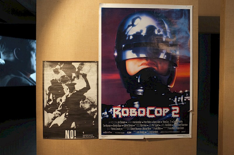 No Robocop S, 2016, 2 Posters, Dimensions: 110 x 100 cm